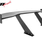 Universal 57'' GT Trunk Spoiler V1 Brackets V4D Legs + V4A Plates ABS