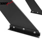 Universal 65'' GT Trunk Spoiler V1 Brackets V4D Legs + V4A Plates ABS