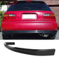 Rear Diffuser & Front Lip For 1992-1995 Honda Civic PU Unpainted Black