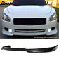 Rear Diffuser & Front Lip For 2009-2015 Nissan Maxima VIP Style Black