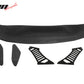 56"Inch GT Style Trunk Spoiler V1 Side Plates V3 Legs 3D Carbon Fiber