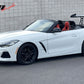 56"Inch GT Style Trunk Spoiler V1 Side Plates V6 Legs 3D Carbon Fiber
