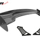 57'' 12" Height Drag Trunk Spoiler V2 Side Plates V3 Legs Carbon Fiber