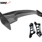 57'' 12" Height Drag Trunk Spoiler V2 Side Plates V5 Legs Carbon Fiber