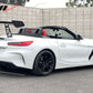 57'' 12" Height Drag Trunk Spoiler V2 Side Plates V6 Legs Carbon Fiber