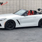 56"Inch GT Style Trunk Spoiler V3 Side Plates V3 Legs 3D Carbon Fiber