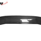 56"Inch GT Style Trunk Spoiler V3 Side Plates V5 Legs 3D Carbon Fiber