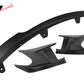 2019-2021 Toyota Corolla Matte Black Front Bumper Lip + Side Canards