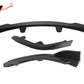 2022-2025 Toyota Corolla Auris 5-Door Matte Black 3PC Front Bumper Lip