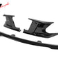 2022-2023 Toyota Corolla Gloss Black Front Bumper Lip + Side Canards