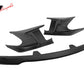 2022-2023 Toyota Corolla Matte Black Front Bumper Lip + Side Canards