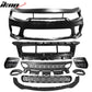 2015-2023 Dodge Charger Widebody SRT Bumper Cover Matte Black Lip PP