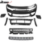 2020-2023 Dodge Charger Widebody Front Bumper Cover W/ SRT Grilles PP