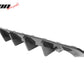 2020-2023 Dodge Charger Bumper  + Carbon Fiber Print Rear Diffuser PP