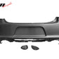 2020-2023 Dodge Charger Rear Bumper Cover + IKON Rear Diffuser Black P
