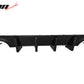 2020-2023 Dodge Charger Rear Bumper Cover + IKON Rear Diffuser Black P
