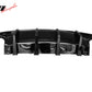 2020-2023 Dodge Charger Rear Bumper Cover + IKON Rear Diffuser Black P