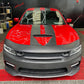 2015-2023 Dodge Charger Widebody SRT Black LED Front Bumper Kits PP