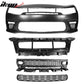 2015-2023 Dodge Charger Widebody SRT Black LED Front Bumper Kits PP