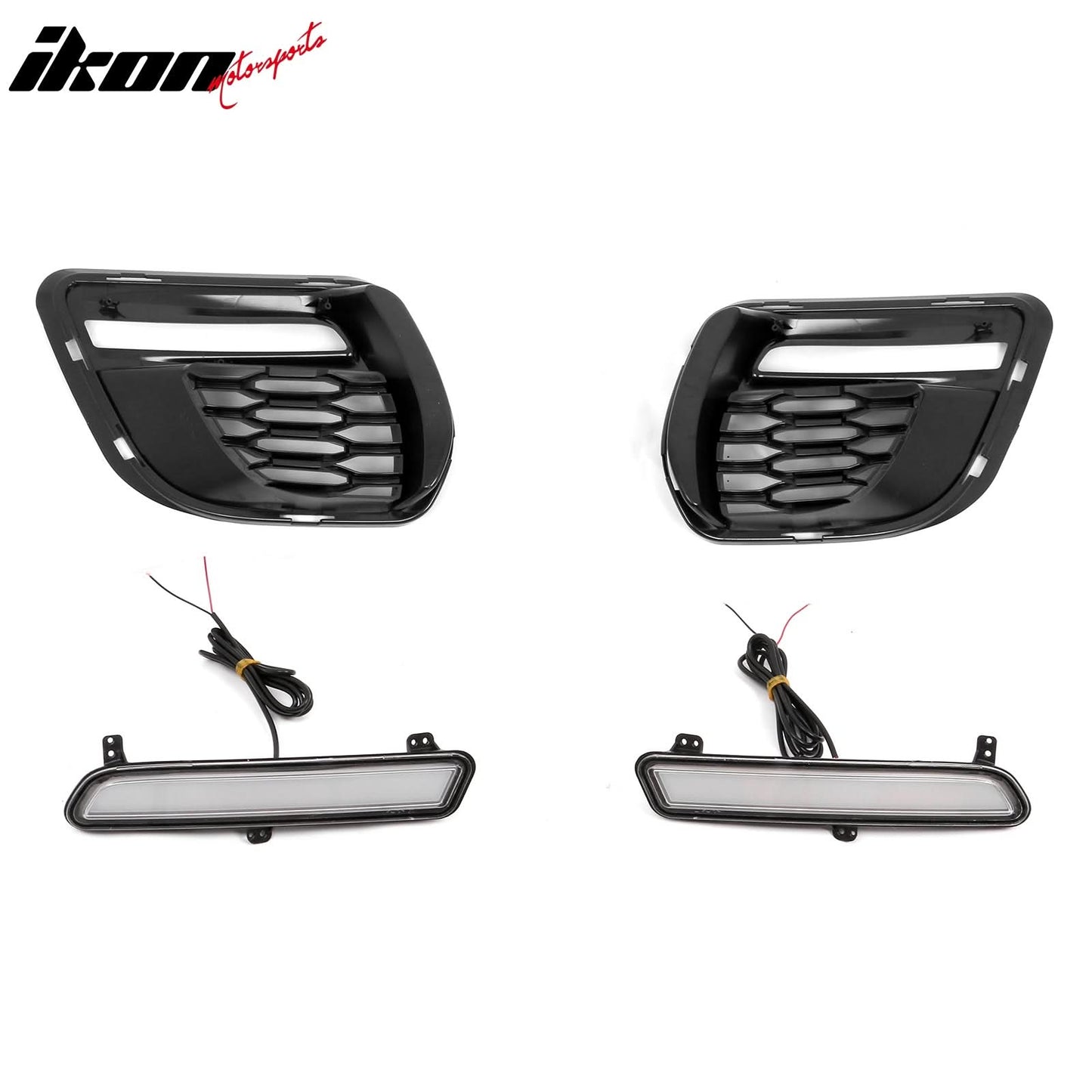 2015-2023 Dodge Charger Widebody SRT LED Front Bumper Cover Pink PP