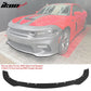 2015-2023 Dodge Charger Widebody LED Bumper Cover Matte Black Lip PP