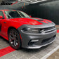 2015-2023 Dodge Charger Widebody LED Bumper Cover Matte Black Lip PP
