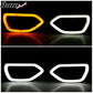 2015-2023 Dodge Charger Widebody LED Bumper Cover Matte Black Lip PP