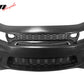 2015-2023 Charger IKON Matte Black Front Rear Bumper Covers LED PP
