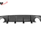 2015-2023 Charger Widebody Rear Bumper Covers W/ SRT Grilles LED ABS