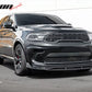 2021-2024 Dodge Durango SRT Hellcat Front Bumper Lip Matte Black 5PC