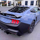 2024-2025 Ford Mustang Dark Horse Gloss Trunk Spoiler W/ Gurney Glap