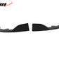 2019-2025 Toyota Corolla Gloss Black Front Splitters + Side Canards