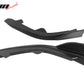 2019-2025 Toyota Corolla Matte Black Front Splitters + Side Canards