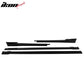 2022-2025 Subaru WRX D Gloss Black Front Rear Bumper Lip Corner Aprons