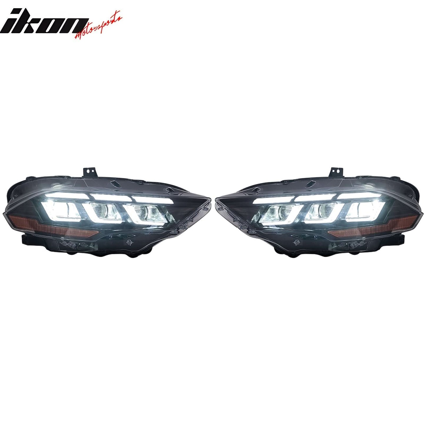 2018-2023 Ford Mustang Dark Horse Bumper Cover Switchback Headlight PP