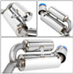 2003-2009 Nissan 350Z / G35 Axleback Exhaust Dual Burnt Tip Stainless Steel
