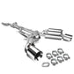 09-18 Nissan 370Z Catback Exhaust System Dual Rolled Tip Stainless Steel