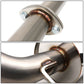 90-93 Acura Integra GS/RS 2 Door Catback Exhaust Single Tip Stainless Steel