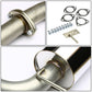 90-93 Acura Integra GS/RS 2 Door Catback Exhaust Stainless Steel