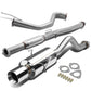 94-01 Acura Integra Catback Exhaust Single Rolled Tip Stainless Steel