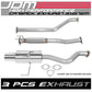 2002-2006 Acura RSX Catback Exhaust System Single Tip Stainless Steel