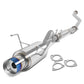 2002-2006 Acura RSX Catback Exhaust System Single Burnt Tip Stainless Steel