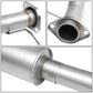 2015-2016 Chevrolet Colorado Single Tip Catback Exhaust Stainless Steel
