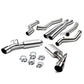 2011-2015 Chevrolet Camaro 6.2L V8 Dual Tip Catback Exhaust Stainless Steel