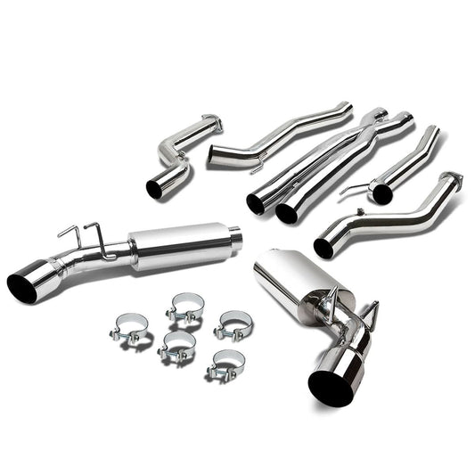 2011-2015 Chevrolet Camaro 6.2L V8 Dual Tip Catback Exhaust Stainless Steel