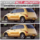 01-06 Chrysler PT Cruiser Catback Exhaust Single Tip Stainless Steel