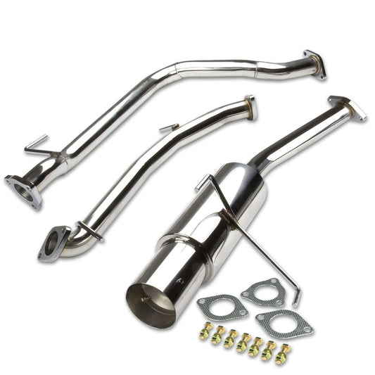 2011-2014 Honda CR-Z Catback Exhaust Single Tip Stainless Steel