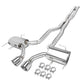 2009-2011 Cadillac CTS-V Dual Rolled Tip Catback Exhaust - Stainless Steel