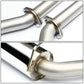 2011-2014 Dodge Charger 3.6L V6 Dual Tip Catback Exhaust - Stainless Steel