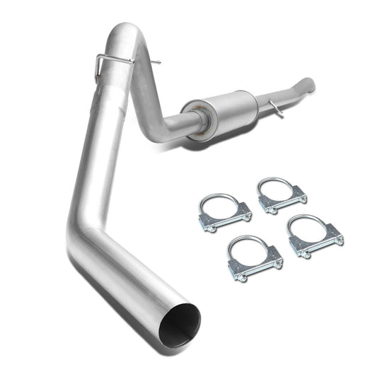 2008-2012 Dodge Dakota Catback Exhaust Single Tip Stainless Steel